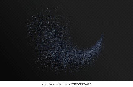 Dusting air vector png. Spray water, air, dust, medicine. Fast flow of air, dust, water. Imitation spray, aerosol can, bottle, vial.	
