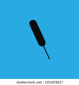 dusting clear icon vector