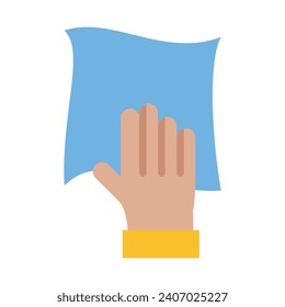 Dusting Vector Flat Icon For Personal And Commercial Use.
