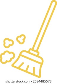 Dusting vector icon. Can be used for printing, mobile and web applications.
