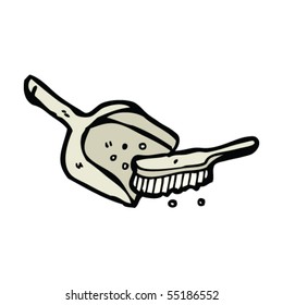 dustpan and brush cartoon