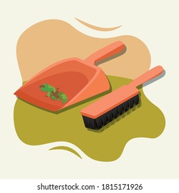 Ilustración vectorial de pincel de lavado