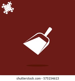 Dustpan icon.
