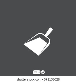 Dustpan icon.