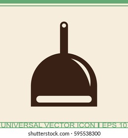 Dustpan icon.