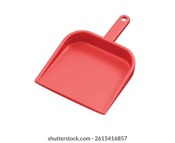 Dustpan icon 3d render illustration