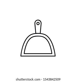 dustpan icon. Element of kitchen utensils icon for mobile concept and web apps. Detailed dustpan icon can be used for web and mobile