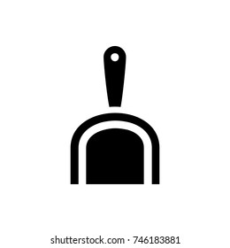 dustpan icon illustration isolated vector sign symbol