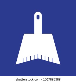 dust-pan icon vector