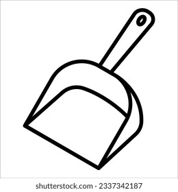 dustpan icon vector design template