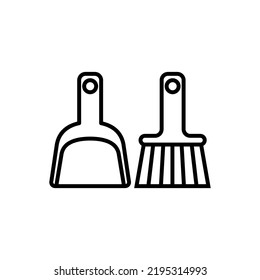 Dustpan Icon Vector Design Templates 