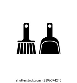 Dustpan Icon Vector Design Templates 