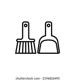 Dustpan Icon Vector Design Templates 