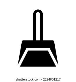 Dustpan Icon Vector Symbol Design Illustration