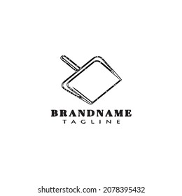 plantilla de diseño de iconos de logotipo de dustpan ilustración de vector aislado moderna