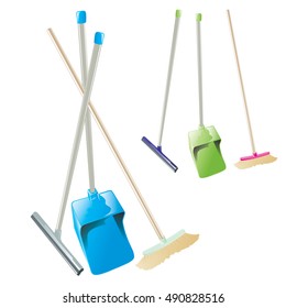 dustpan vector