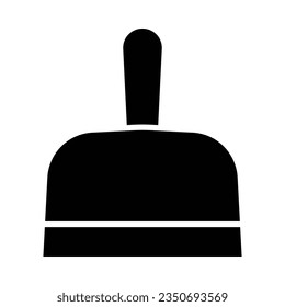 Dustpan Vector Glyph Icon For Personal And Commercial Use.
