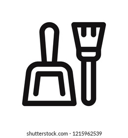 Dustpan vector icon