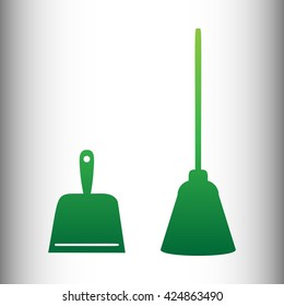 Dustpan vector icon