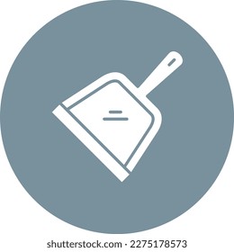 Dustpan vector icon. Can be used for printing, mobile and web applications.