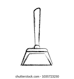 dustpan vector illustration