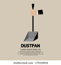 Dustpan Vector Illustration