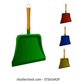 Dustpan Vector Illustration
