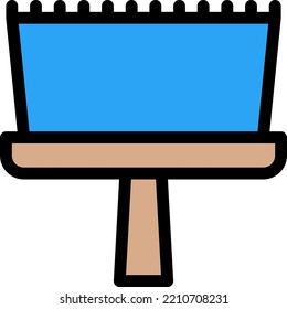 dustpan Vector illustration on a transparent background.Premium quality symmbols.Stroke vector icons for concept and graphic design.