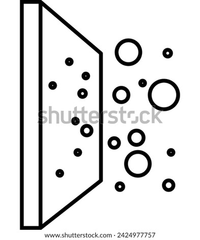 dustproof,  dust protection, dust collector, dust catcher icon 