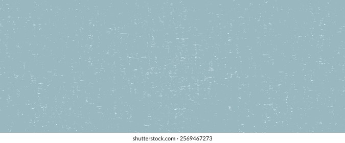 Dusty blue background with a textured, speckled pattern. The blue background adds a subtle, vintage feel. Aesthetic background vector. Blue background.