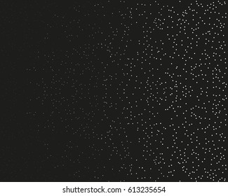 Dusty grunge texture. Urban background with random particles or small dots.