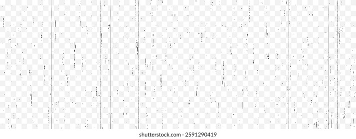 Dusty old scratch texture. Grainy grunge photo filter background. Aged grain film overlay. Rough dirty dot backdrop. Vector damaged surface template. Black particles, fibers and flecks wallpaper