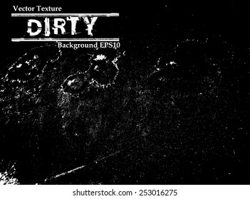 Dusty Overlay Distress Grunge Dirt Texture.