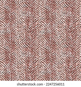 Dusty Pink Mottled Textured Herringbone Pattern