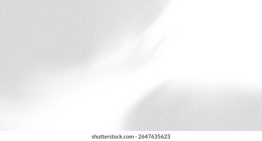 Pulverização empoeirada de partículas finas que se mistura em gradiente monocromático macio com movimento de onda. Textura de areia pontilhada e desvanecimento suave criando fundo de fluxo minimalista, ilustração vetorial.