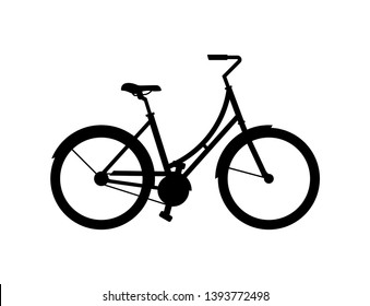 Dutch Bike. isolated on white background