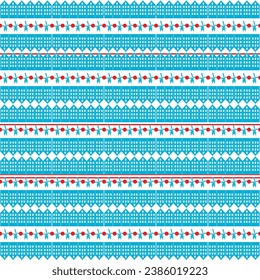 Dutch Houses and Windmills Surface Textile Pattern Design