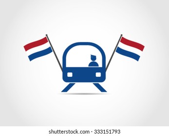 Dutch Public Transportation Train
