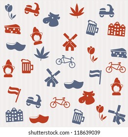  Dutch seamless pattern