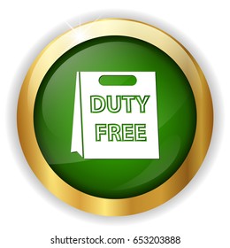 duty free bag icon