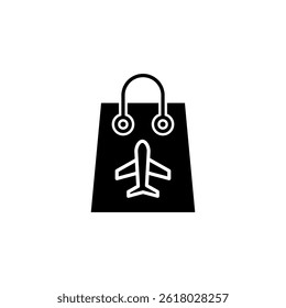 duty free icon vector sign