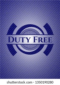 Duty Free with jean texture