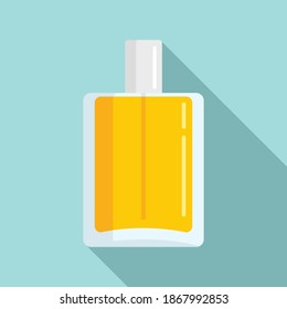 Duty Free Perfume Bottle Icon. Flat Illustration Of Duty Free Perfume Bottle Vector Icon For Web Design