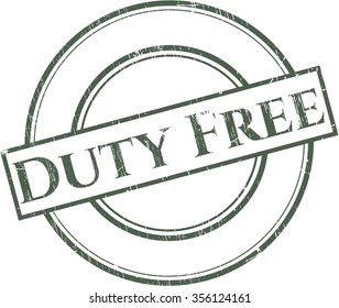 Duty-Free-Kautschukstruktur