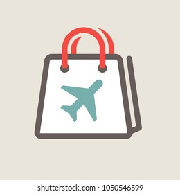 duty free vector icon