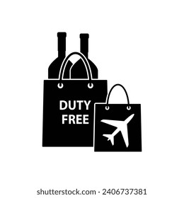 Duty-Free-Vektorsymbol-Symbol 