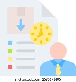 Duty Icon Element For Design