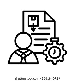 Duty Icon Element for Design