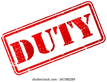 Duty Stamp Badge