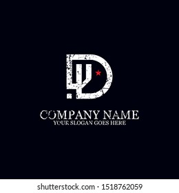 DV initial logo designs, letter logo inspiration